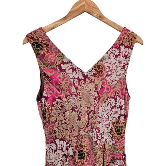 Rabbit Rabbit Rabbit Pink Asymmetrical Sleeveless Dress Sz 14 Y2K Fairycore - Picture 7 of 14